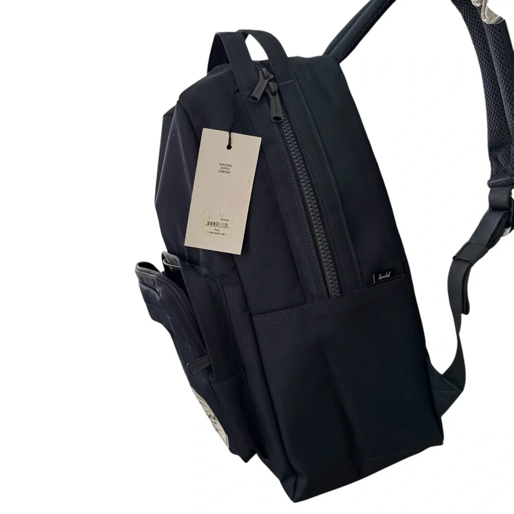 Herschel Supply Co. Miller Navy Backpack With Laptop Sleeve and Adjustable Strap